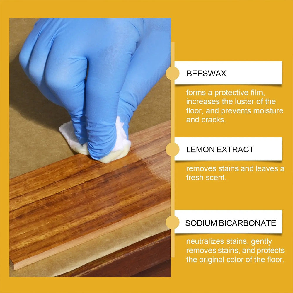 Beeswax Wood Polish Spray Restore Shine Protect Furniture