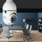 Wireless Indoor /  Outdoor Smart HD Light Bulb Security Camera