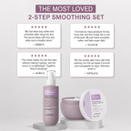 Ultra-Smoothing Hair Mask & Serum Set – 2-Step Care Duo for Dry, Frizzy & Damaged-Looking Hair
