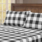4-Piece: Kathy Ireland 100% Turkish Cotton Flannel Sheet Set