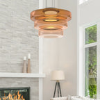 Glass Pendant Lamp | Bauhaus Style Hanging Light