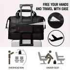 Durable Large Weekender Bag with Shoe Compartment
