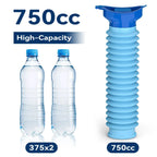 750ML Portable Urinal Bottle – Foldable Emergency Toilet for Travel & Camping