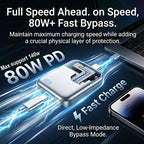 140W Physical Disconnect Battery Guard, Smart Auto‑Stop Charging Accessory