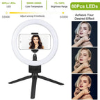 9" Dimmable LED Ring Light with Tripod