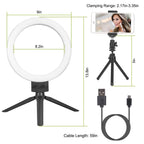 9" Dimmable LED Ring Light with Tripod