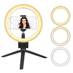 9" Dimmable LED Ring Light with Tripod