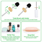 9-Piece: Bathroom Accessories Set