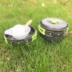 9-Piece: Camping Cookware Set