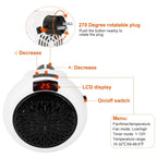 900W Portable Heater Fan with Remote Control