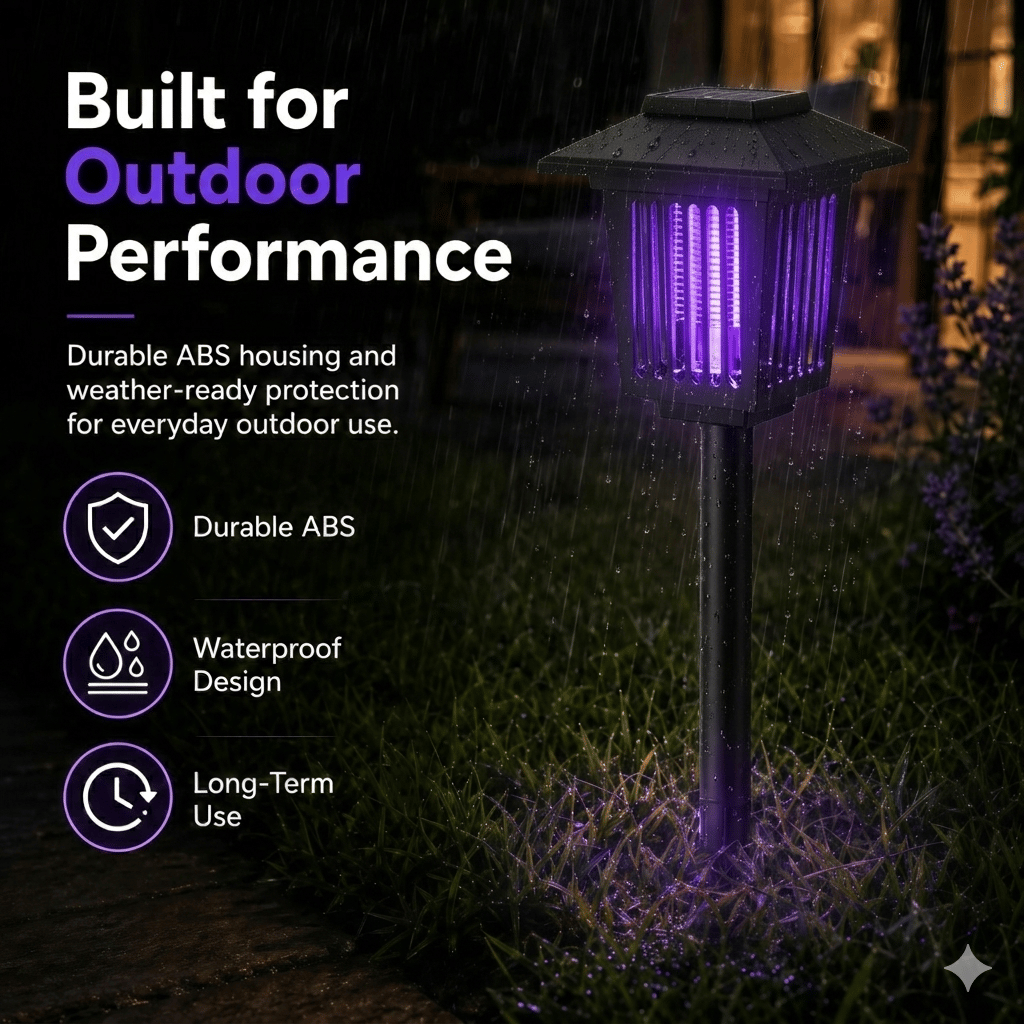 Solar Mosquito Zapper Path Light
