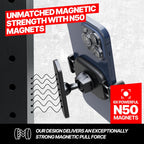 BLAUBECK Magnetic Gym Phone Holder | Secure Mount for Gym, Kitchen, DIY & Golf