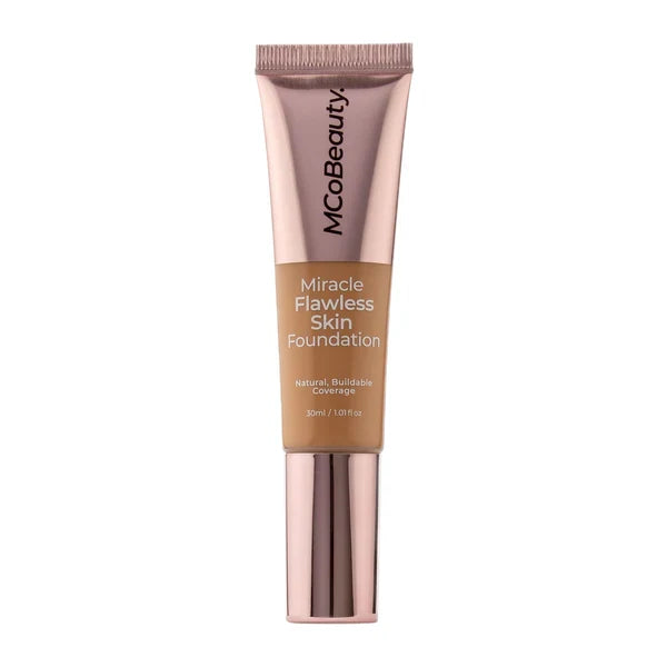 2-Pack MCoBeauty Miracle Flawless Skin Foundation – Medium Warm, 30ml