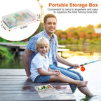 94-Piece: Fishing Lures Kit Soft Plastic Fishing Baits Set