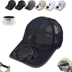 Solar Rechargeable Peak Cap