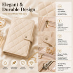 Travel Jewelry Organizer Notebook – Portable Jewelry Storage Case for Rings, Earrings & Necklaces