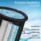 97 Gal Large Size Ice Bath Tub with Cover