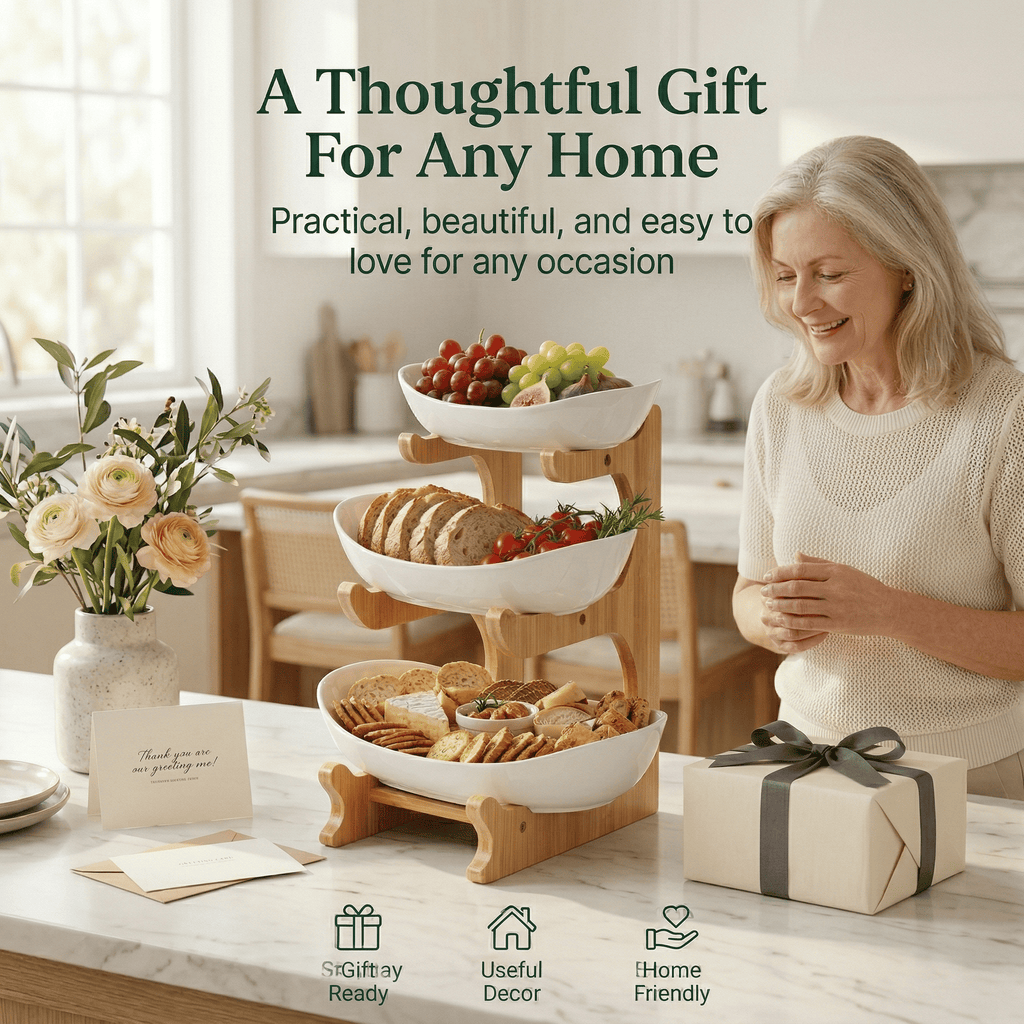 Practical Countertop Organizer for Daily Household Storage