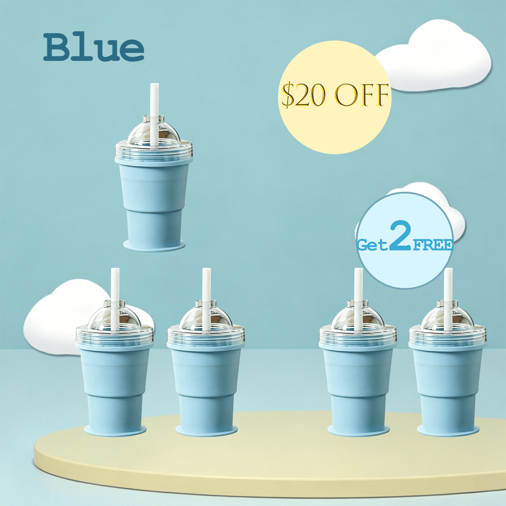 Foldable Silicone Ice Ball Drink Cup
