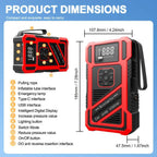 3000A 21V Car Jump Starter & 150PSI Tire Inflator 2-in-1 Portable Compressor