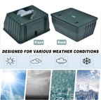 Ultrasonic Bird Repeller for Woodpeckers Outdoor Pest Control Device