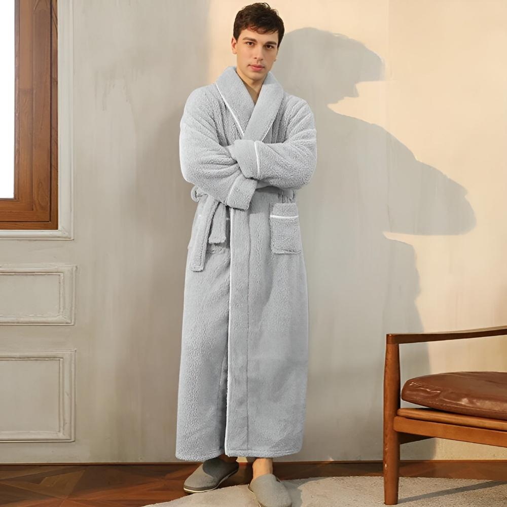 Dressing gown with Belt and Pockets