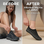 Women’s Barefoot-Style Water Shoes – Lightweight Slip-On Shoes for Beach, Travel, Home & Outdoor