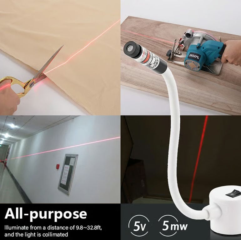Magnetic Positioning Quilting Light for Sewing Machine