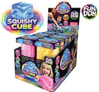 Fun Doh Swirl Squishy Cubes | Marble Swirl Sensory Fidget & Stress Relief Toy for Kids & Teens