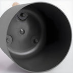 Modern Round Planter with Wooden Legs | Indoor & Outdoor Decorative Plant Pot