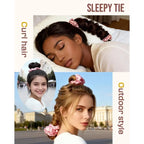 Multi-function Satin Heatless Hair Curler & Hair Tie Non