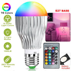 9W LED Light Bulb E27 RGB Lamp