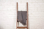 Kasentex 100% Cotton Soft Knitted Throw Blanket, Room Decor, Graduation Gifts, Fathers Day Gift, Mom Gift