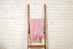Kasentex 100% Cotton Soft Knitted Throw Blanket, Room Decor, Graduation Gifts, Fathers Day Gift, Mom Gift