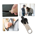 Clip-on slider to replace zippers