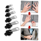 Clip-on slider to replace zippers