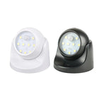 Wireless LED spotlight with motion detector – 360° rotatable & energy-saving