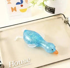 Glitter Duck Sensory Squishy - Stretchy Jelly Fidget Toy