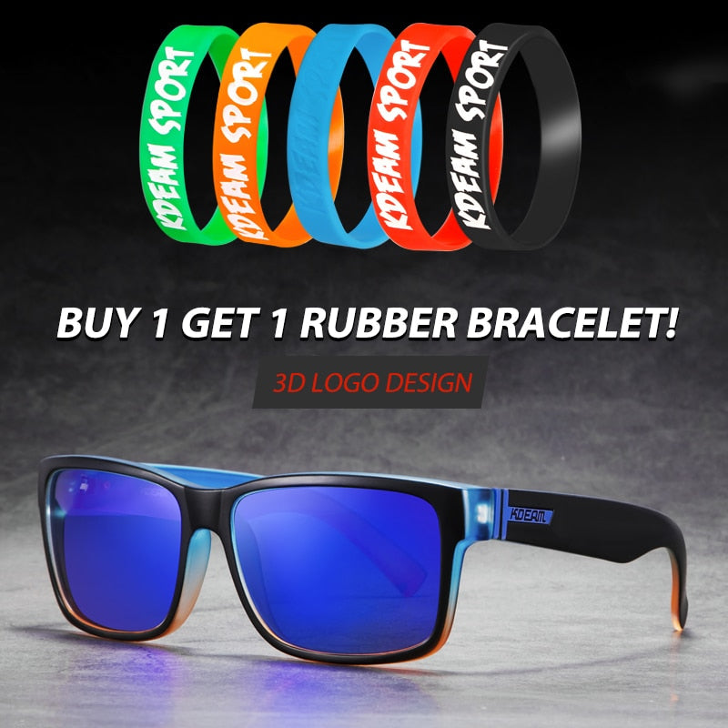 Revamp Of Sport Men Sunglasses Polarized KDEAM Shockingly Colors
