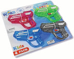4-Pack Water Gun Blasters