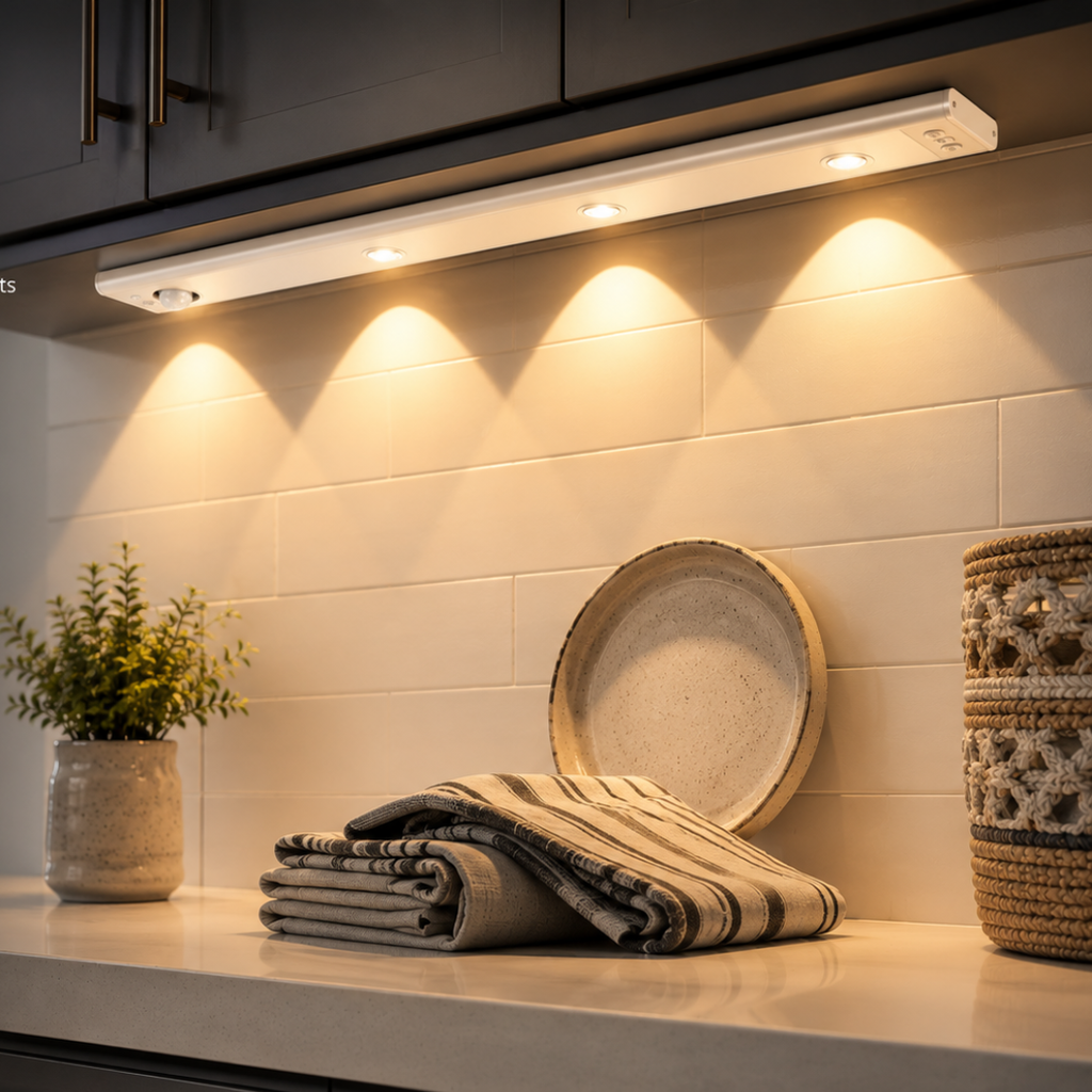 LED Under Cabinet Light – Motion Sensor & Magnetic