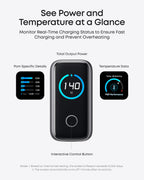 Anker Laptop Power Bank (25K, 165W, Built-In and Retractable Cables)