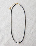 Pearl and Cord Necklace