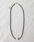 Pearl and Cord Necklace
