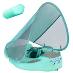 Baby Pool Float Infant Swim Float Canopy Shade