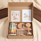 Wooden Baby Toy – 6-Piece Rattle Set
