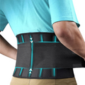 Back Brace Lumbar Support Neoprene Adjustable Pain Relief Belt