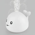 Bath Toy Automatic Water Sprinkler Whale Light Spinner