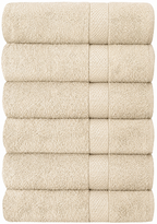 6-Piece Hotel & Spa 100% Cotton Bath Towel Set