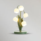 Bell Orchid Table Lamp | Elegant Floral Indoor Light